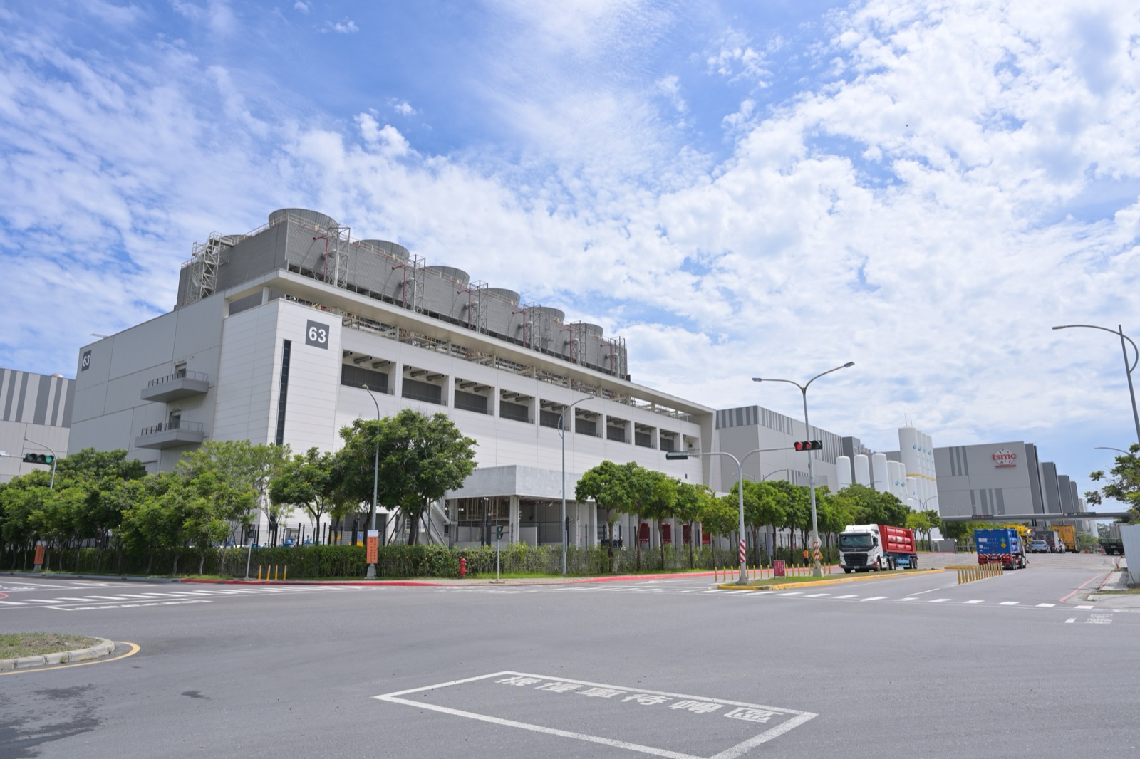 La Fab 18 de TSMC en el Parque Científico del Sur de Taiwán, una de las plantas donde se fabrican sus chips más avanzados, en mayo de 2025.